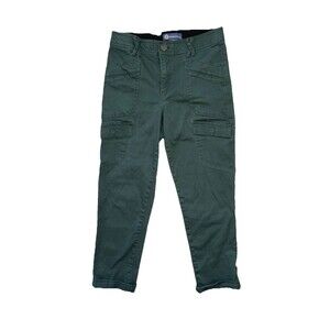 Democracy “Ab” Technology High Rise Cargo Utility Pants Green Size 10